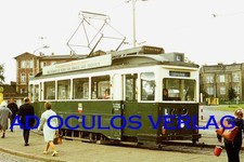 DFE0519 Datei/Foto Strab Rostock Fahrschulwagen 431 am Hbf 28.9.1972