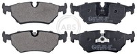 Hinterachse A.B.S. 36900 Bremsbelagsatz, Scheibenbremse FüR CitroËN,Daimler,Fiat