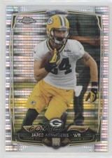 2014 Topps Chrome Pulsar Refractor Jared Abbrederis #130 f0v