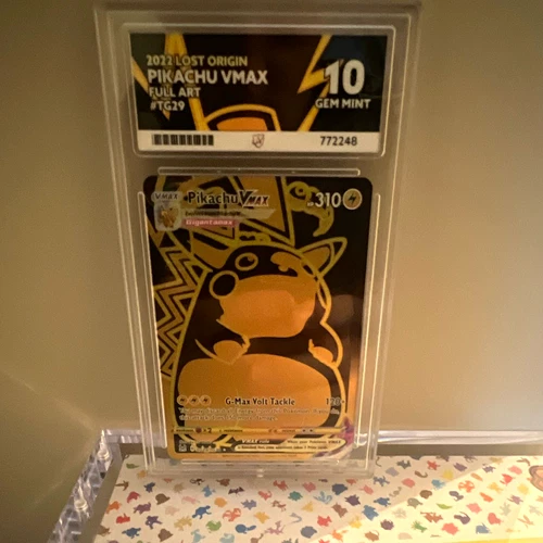 Pikachu VMAX TG29/TG30 Lost Origin Trainer Gallery Full Art Holo ACE 10