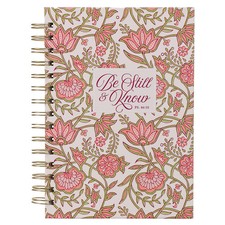 Inspirational Journal, Be Still  Know Wide Ruled Notebook, Psalm 46:10 Bible