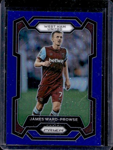 2023-24 Panini Prizm Premier League James Ward-Prowse Blue #/299 West Ham
