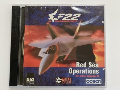 ''BRAND NEW'' F-22 - DID Air Dominance Fighter - Red Sea Operations (PC) SEALED