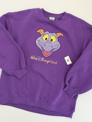 fig London スウェット 2026 Walt Disney World Parks Purple Figment Sweatshirt Pullover