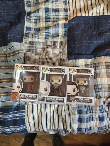 Funko Pop Game of Thrones Collectible  Exclusives Bundle In Protected Case