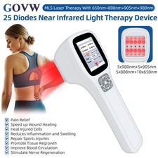 Class 4 Medical Grade Cold Laser Therapy Device for Arthritis Body Pain 2500mW