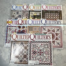 Vintage Quilters Newsletter Magazine 2003 Complete Year Lot Of 10