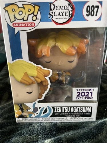 Funko Pop! Vinyl: Demon Slayer: Kimetsu No Yaiba Zenitsu Agatsuma #987