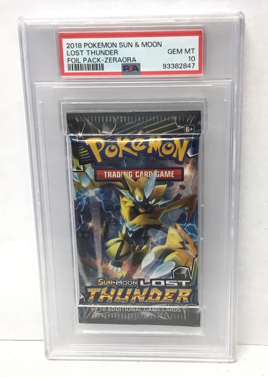 Pokemon Lost Thunder Booster Pack Pokemon TCG Lost Thunder Booster Pack Sun & Moon Series Sealed (10 Cards) Pokemon Lost Thunder Booster Pack Pokemon TCG Lost Thunder Booster Pack Sun & Moon Series Sealed (10 Cards)