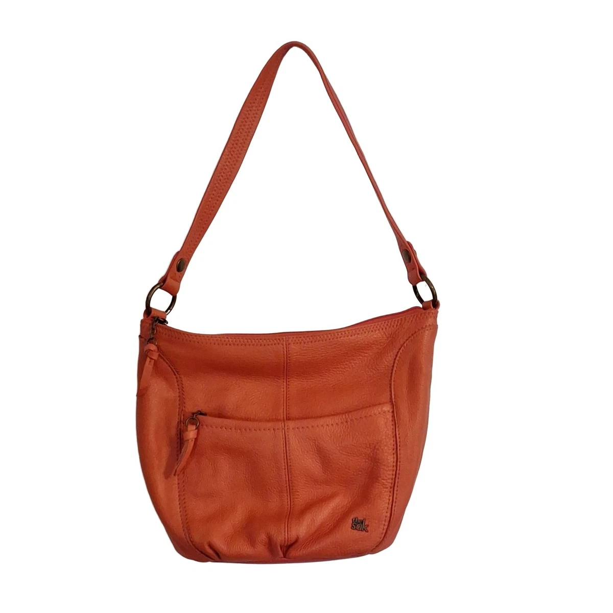 The Sak Leather Exterior Orange Bags & Handbags for Women for sale