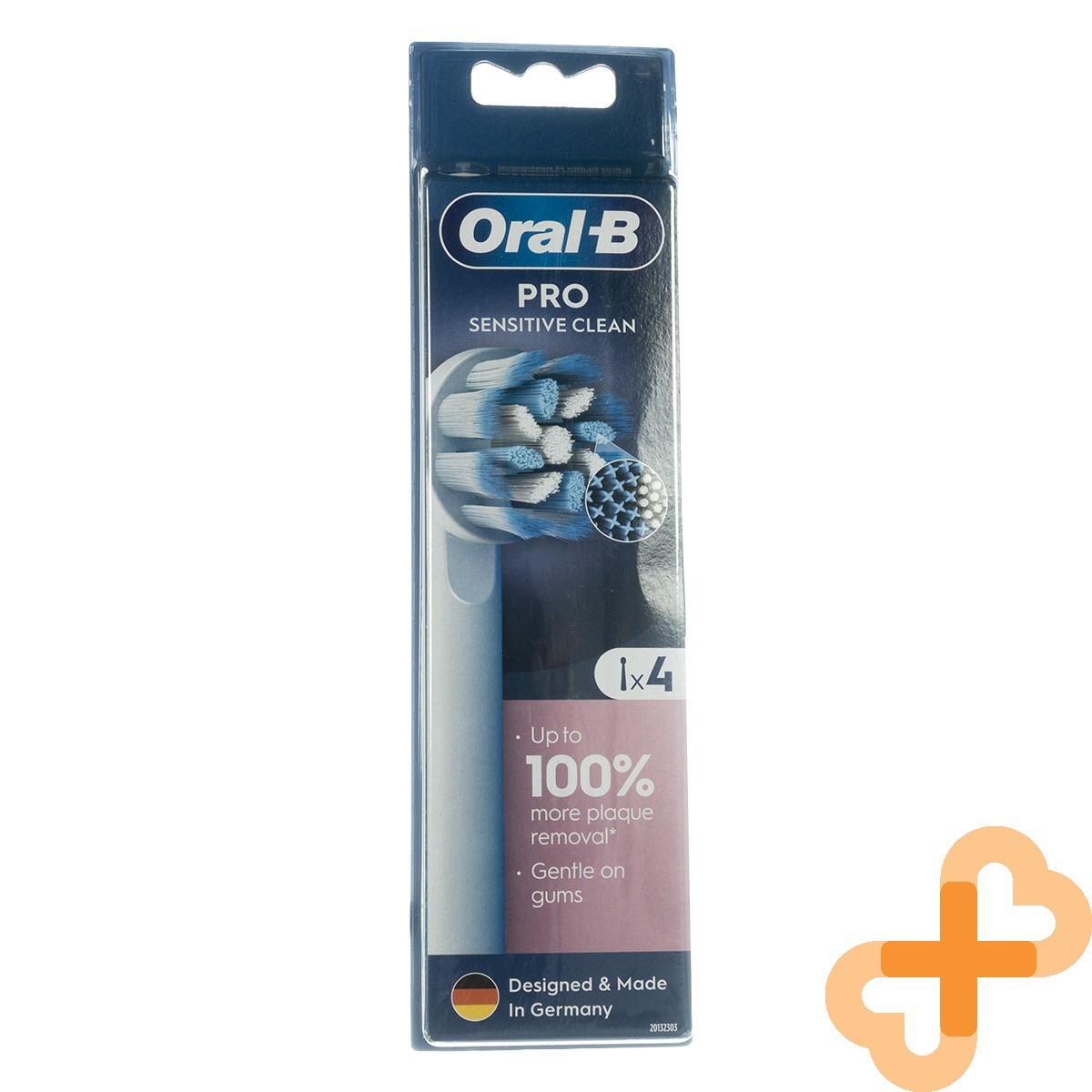 ORAL-B SENSITIVE CLEAN PRO Electric Toothbrush Heads 4 pcs. Replacement