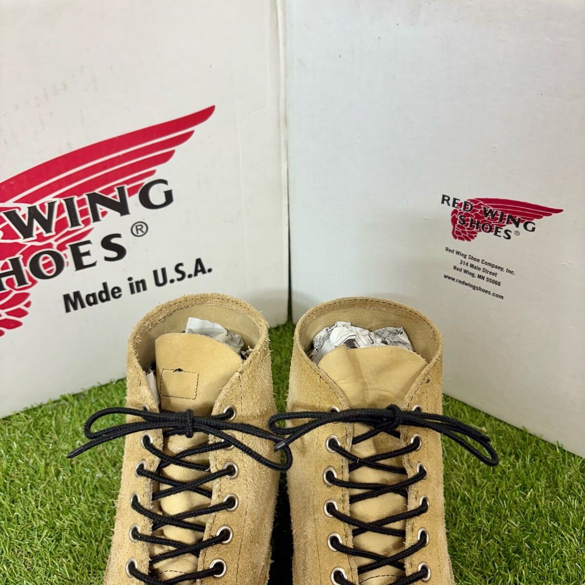 Redwing 8167 Boots US9E/27-28cm Leather Red Wing Boxed
