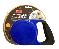 Guinzaglio Allungabile Retrattile Estensibile fino a 3 mt - Cane Cuccioli - Blu