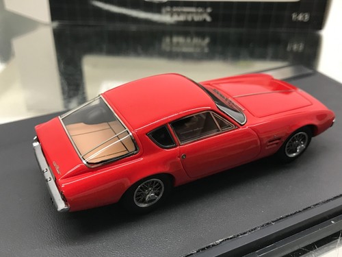 MATRIX 10701-032 GHIA 230S COUPE 1963 LIM.ED -RED 1:43- GOOD IN BOX - Picture 8 of 9
