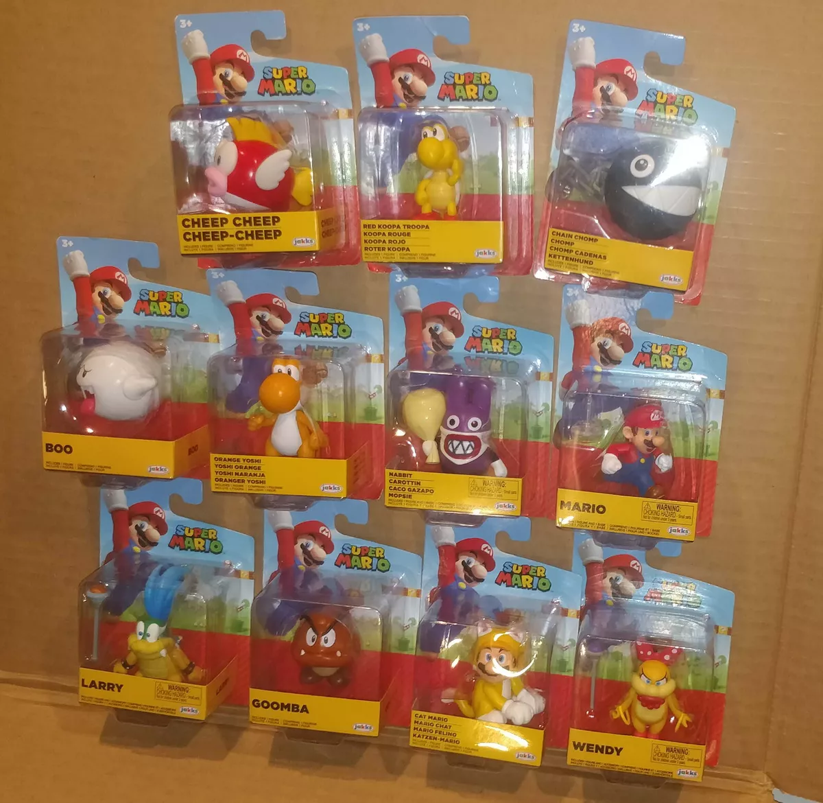 Wholesale Super Mario Figurines- 4- 5 Assortments MULTICOLOR