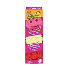 Scrub Daddy Scrub Mommy Dual-Sided Scrubber and Sponge - Scratch Free & Resists