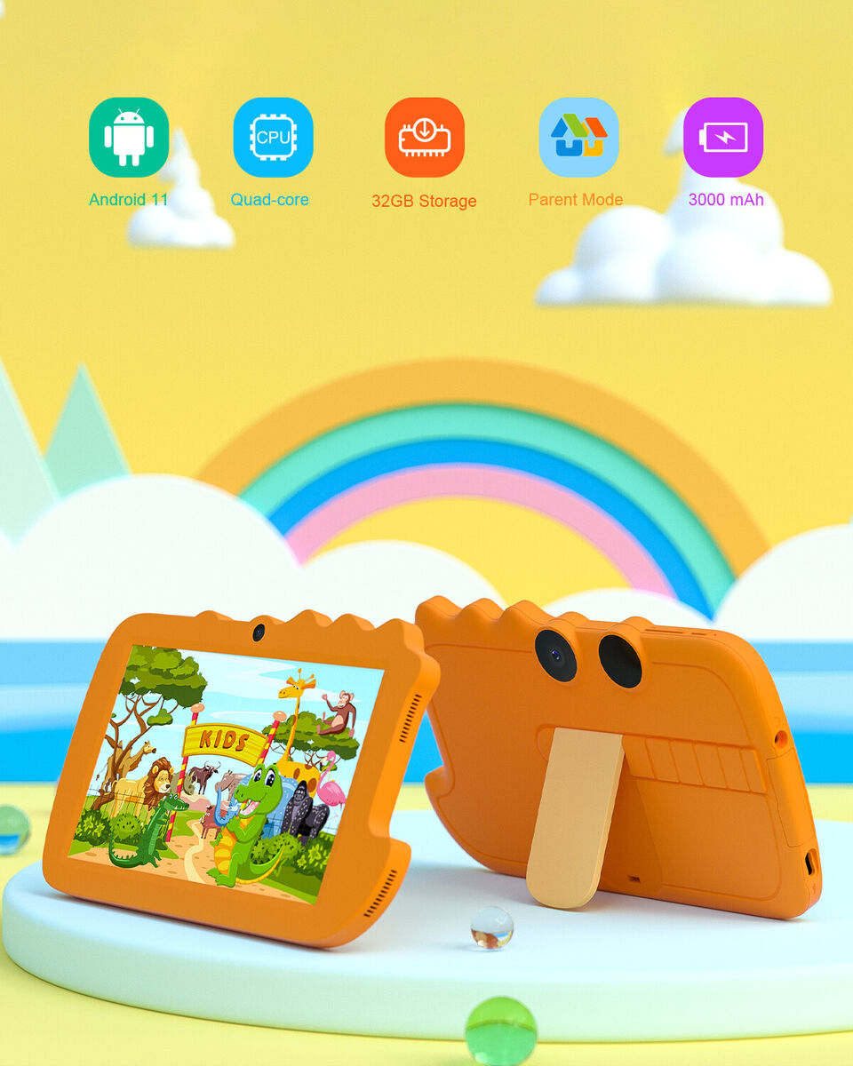 Kids Tablet, 7 inch Android 11.0 Tablet for Kids, 2GB 32GB Toddler