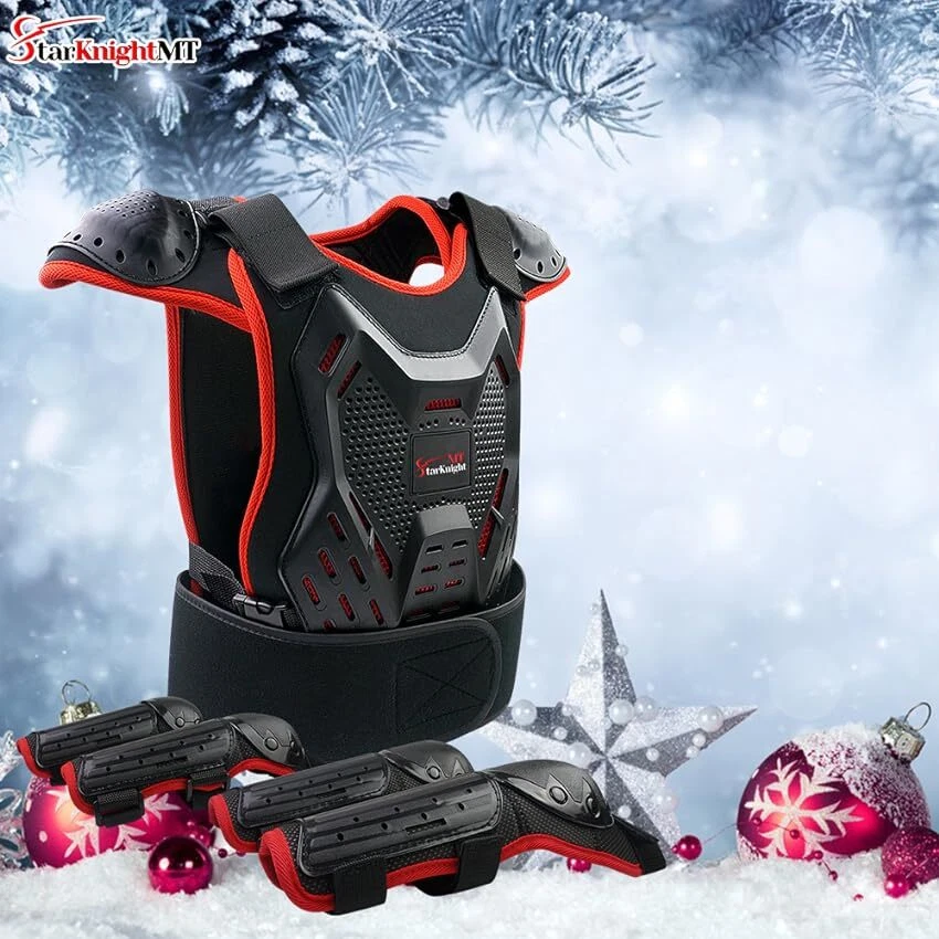 Rodilleras protectoras de pecho para niños para 3-12 años Foto 3 de 4