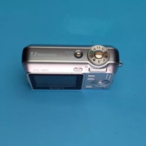 SONY DSC-S650 7.2MP CCD Vintage Digital Camera 100% Working - Picture 10 of 12