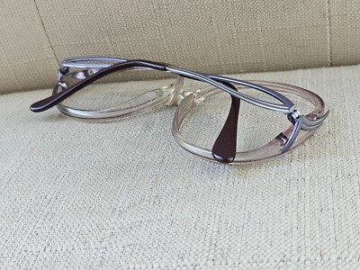 Charmant Women Eyeglasses/Sunglasses Frame Purple/Clear Tone Glasses Frame Japan Charmant Women Eyeglasses/Sunglasses Frame Purple/Clear Tone  main image 3