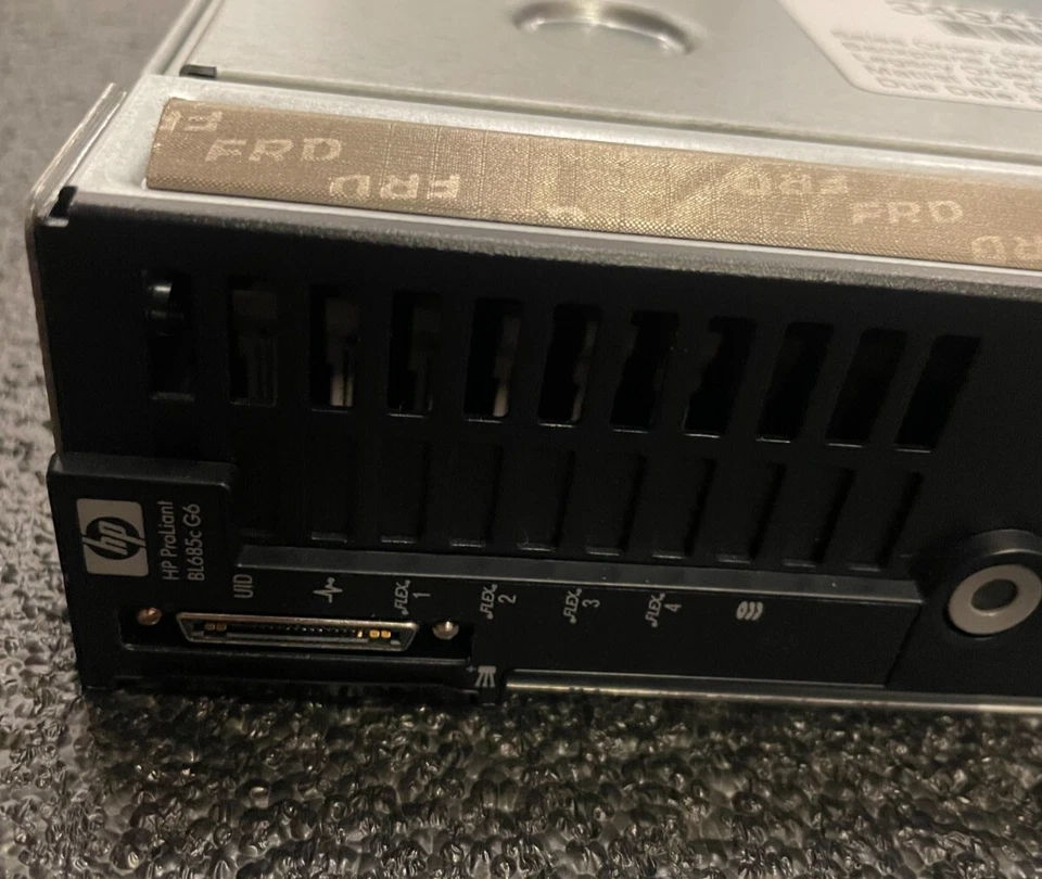 HP ProLiant BL685c G6 Blade Server CTO - 491338-B21 - 508966-001 - Image 2 of 4