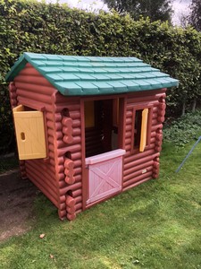 little tikes log cabin for sale second hand