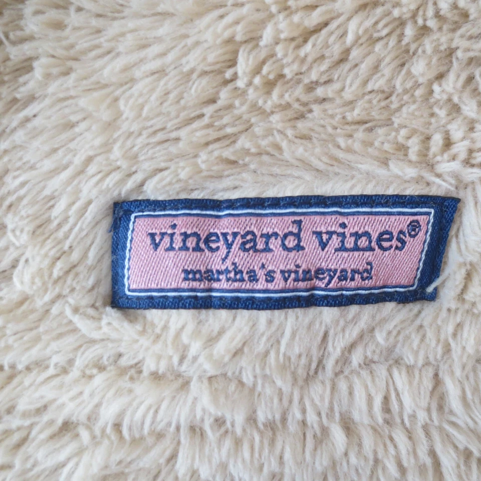 Camisa de oveja Vineyard Vines para mujer tostada mediana 1/4 cremallera chaqueta pulóver al aire libre Foto 2 de 4