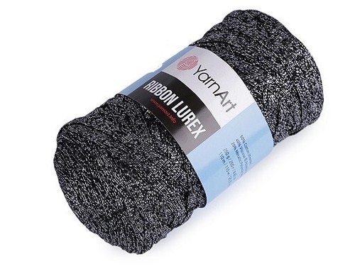 Häkelgarn Lurex Baumwolle Effektgarn Lurexgarn Stricken Spaghetti Glitzergarn - Bild 12 von 22