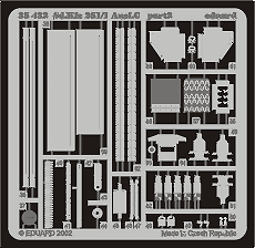 Eduard 35432 1/35 Sd.Kfz.251/1 Ausf.C Tamiya Photo etched for AFV - Bild 2 von 9