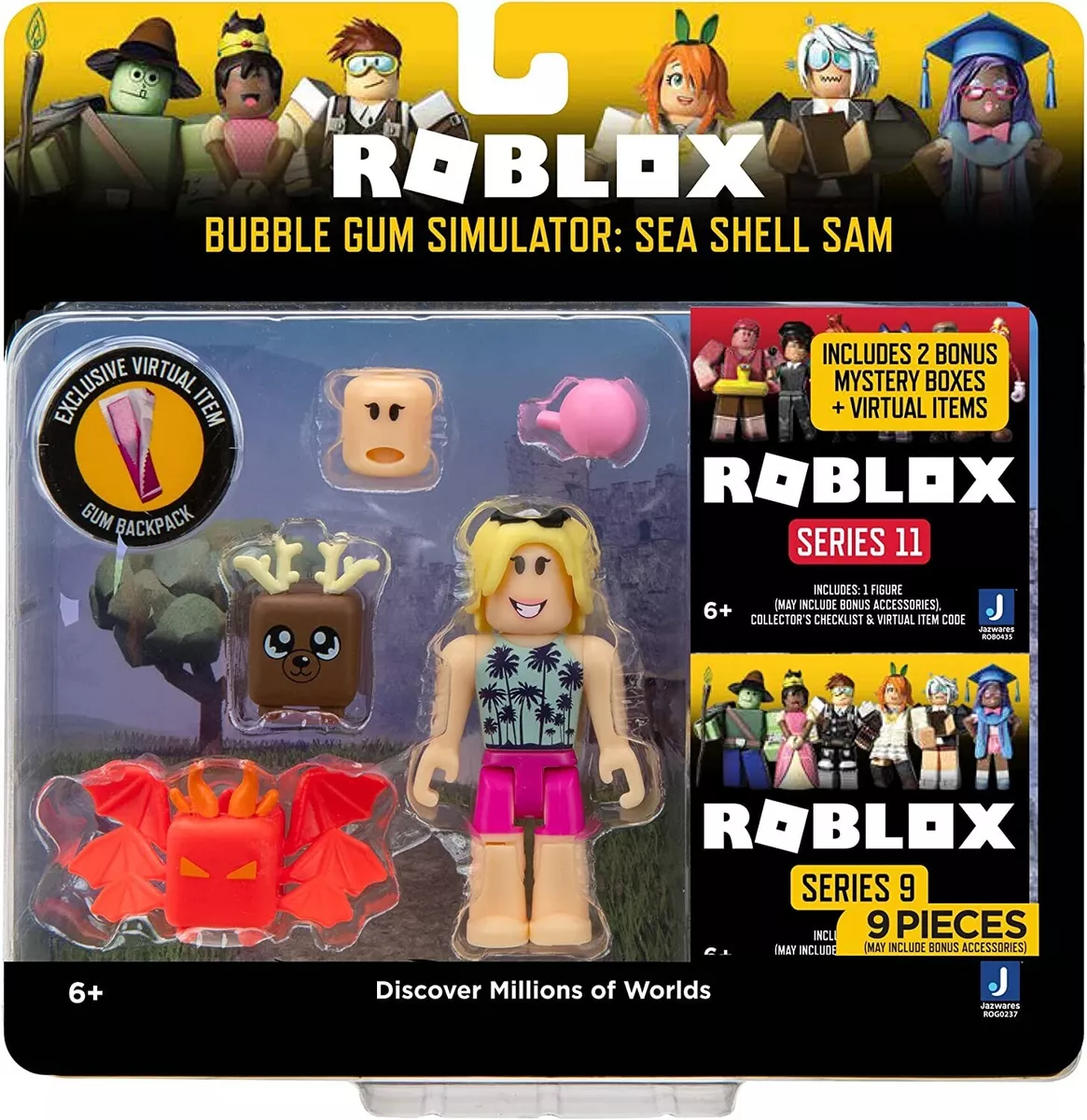 Roblox Action Collection - Series 9 Mystery Figure Six Pack [Includes 6  Figure, 6 Boxes, May include Bonus Accessories, Collector's Checklist & 6  Virtual Item Codes] 