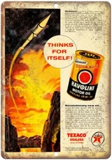 Texaco Havoline Motor Oil Custom Made Ad Reproduction Metal Sign A909