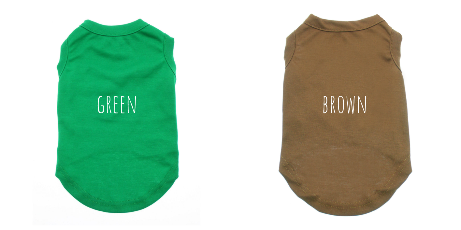 Blank Dog Shirt Pet Clothing Plain Dog Tank for Custom Print, Vinyl