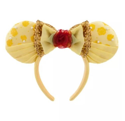 Disney Parks Belle Ear Headband for Adults – Beauty and the Beast (NEW WITH TAG)