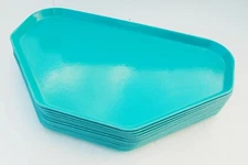 (12 Pack) Fiberglass Cafeteria Tray Trapezoid 22 x 14 Hospital Cafeteria Trays