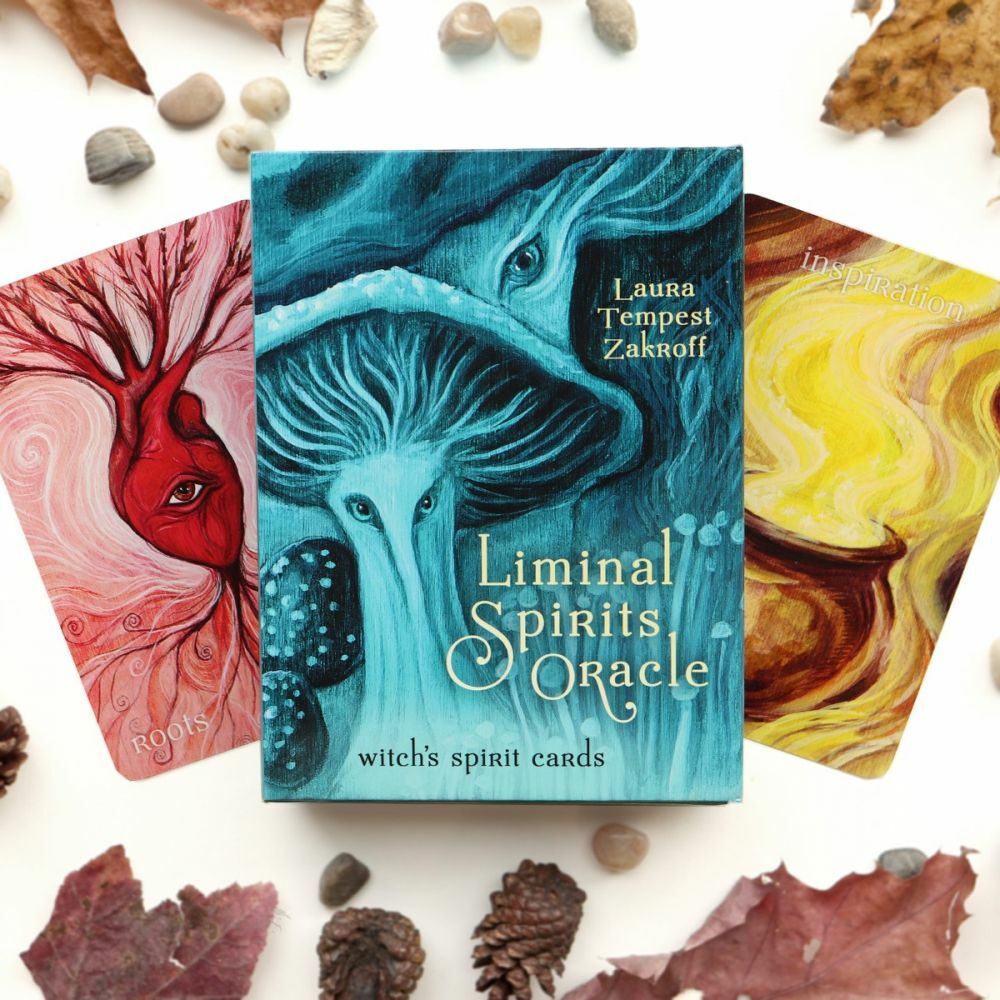 Thumbnail - Liminal Schnaps Orakel Karten Deck Buch Set Laura Tempest Zakroff