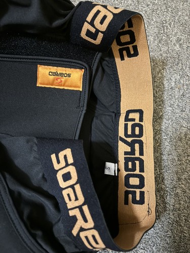 Soared 3D Protection Hip Butt XPE Padded Shorts for ski, Skateboard Black S - Picture 3 of 3