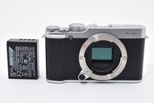 Fujifilm X-A1 Silver Camera Body Used Excellent Condition with Accessories