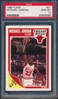 1989 FLEER #21 MICHAEL JORDAN HOF PSA 10 GEM MINT 25956589 CENTERED!