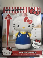 Hello Kitty Inflatable Character 48in, New In Box / Includes Repair Kit