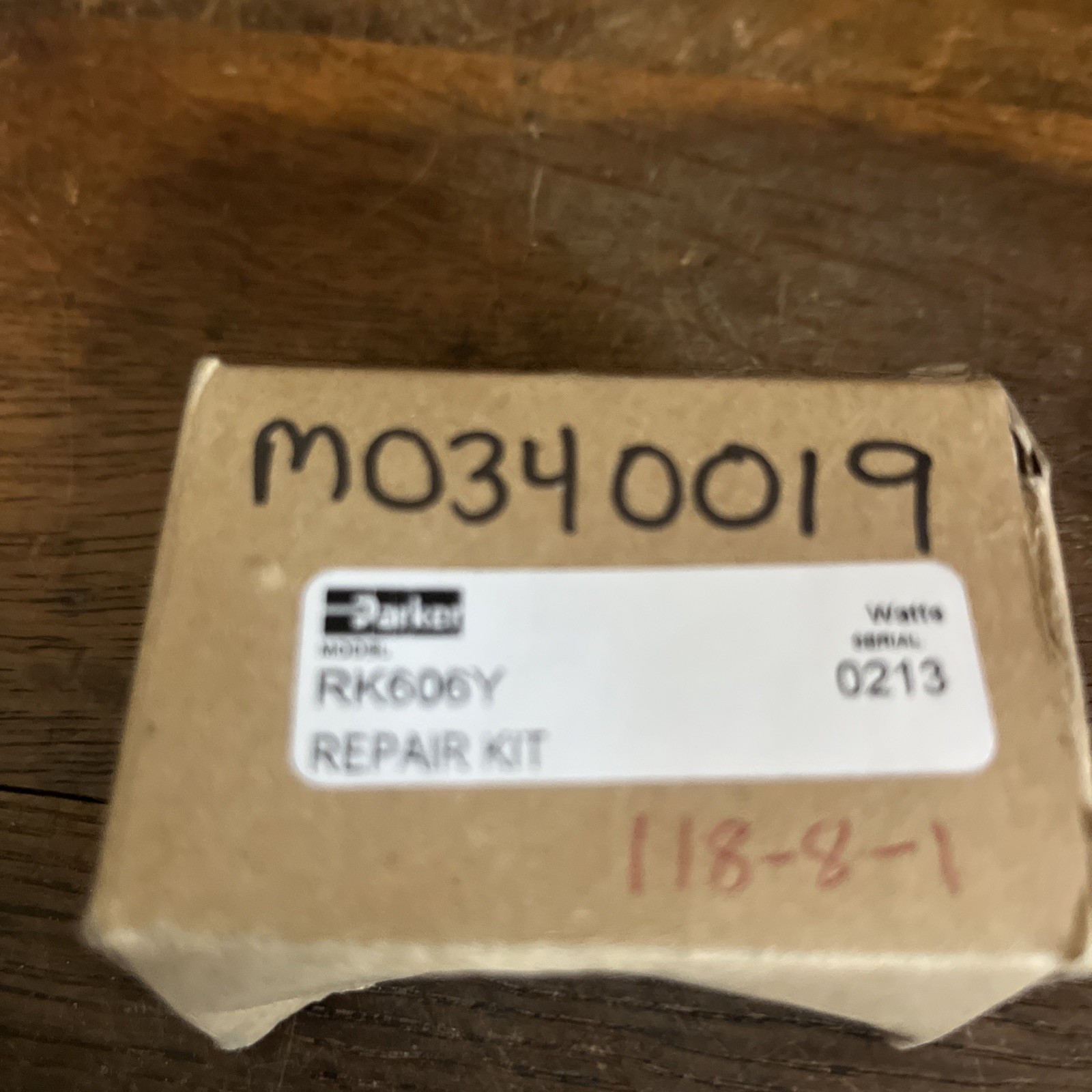NOS Parker Watts RK606Y Repair Kit
