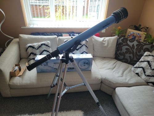 Telescopio refractor Sky-Watcher SK 607AZ2 con trípode astrología coleccionable - Imagen 3 de 9