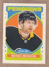 Michael Matheson 2021-22 O-Pee-Chee Retro #440 Pittsburgh Penguins