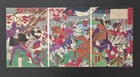 Japanese Ukiyo-e Woodblock Print 5-599 Satsuma Rebellion Yoshu Chikanobu 1877
