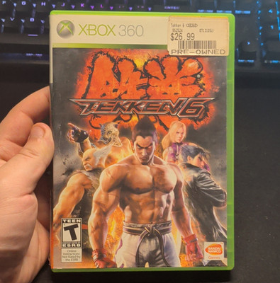 Bandai Namco Games Tekken 6 Xbox 360 Fighting Online Play T-Teen