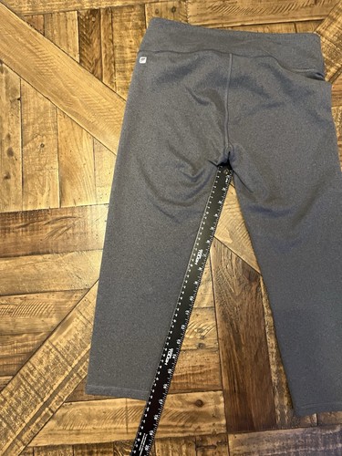 Fabletics Define PowerHold Mid-Rise Capri Legging - Small EUC Charcoal Gray 331 - Picture 7 of 7