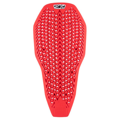 Alpinestars Nucleon Plasma Motorrad Motorbike Full Back Insert - Rot/Schwarz