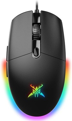 TECKNET TK-GM006 Wired Gaming Mouse Ergonomic 8000 DPI 6 Programmable Buttons