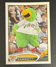 Pirate Parrot 2012 Topps Opening Day Mascot #M-10 - Pittsburgh Pirates