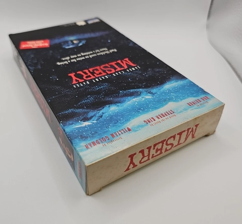 Misery VHS Stephen King Horror 1991 Foto 3 de 4