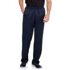 Reactive Textured Mesh Men's Performance Dark Navy Fleece Pant, Size Medium